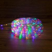 Шнур светодиодный Дюралайт фиксинг 2Вт 24LED/м мульти (RYGB) 10м Neon-Night 121-329-10 в Максэлектро