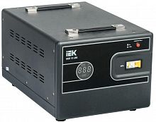 Стабилизатор напряжения 1ф 10кВА HUB переносной IEK IVS21-1-010-13 в Максэлектро