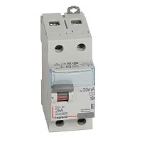 Выключатель дифференциального тока (УЗО) 2п 25А 30мА тип AC DX3 Leg 411504 в Максэлектро