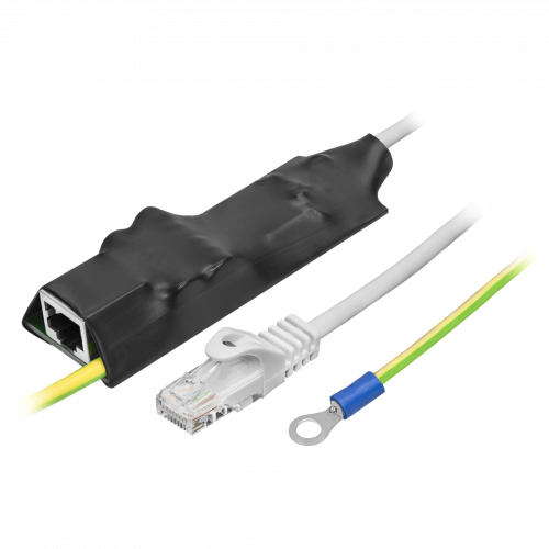 Грозозащита Ethernet SNR-SPD-1.1G, гальваноразвязка, 10/100/1000 Base в Максэлектро