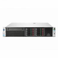 Сервер HP Proliant DL380p Gen8, 1 процессор Intel Xeon 10C E5-2680v2, 16GB DRAM, 8SFF, P420i/1GB FBWC в Максэлектро