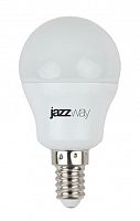 Лампа светодиодная PLED-SP 7Вт G45 шар 3000К тепл. бел. E14 540лм 230В JazzWay 1027856-2 в Максэлектро