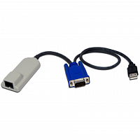Адаптер для подключения серверов к KVM Avocent, с USB клавиатурой, мышью и VGA монитором. в Максэлектро