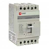 Выключатель автоматический 3п 125/63А 25кА ВА-99 PROxima EKF mccb99-125-63 в Максэлектро