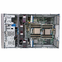 Сервер HP ProLiant ML350p Gen8, 2 процессора Intel Xeon 6C E5-2620 2.0GHz, 16GB DRAM, 8SFF, P420i/512MB FBWC в Максэлектро