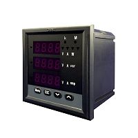 Прибор измерительный многофункциональный PD666-3S4 3ф 5А RS-485 96х96 LED дисплей 380В CHINT 765094 в Максэлектро