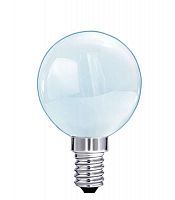 Лампа накаливания 60Вт шар матовая E14 СпецСвет в Максэлектро