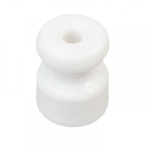 Изолятор ОП керамика бел. (уп.50шт) Bironi R1-551-01-50 в Максэлектро