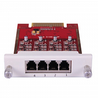 Модуль, 4 порта FXO для IP АТС LAVoice-100/500 в Максэлектро