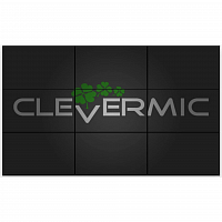 Видеостена 3x3 CleverMic W55-3.5-500 (FullHD 165") в Максэлектро