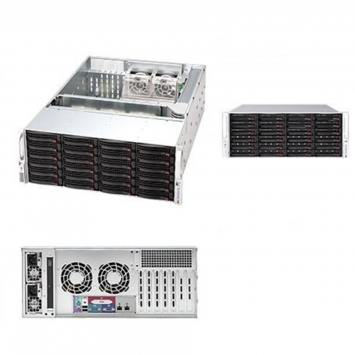 Сервер Supermicro 846E16-R1200B(X8DTE-F), 2 процессора Intel 6C E5645 2.40GHz, 48GB DRAM в Максэлектро