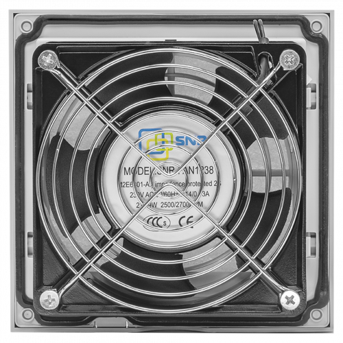 Вентилятор для настенного телекоммуникационного шкафа 120х120х38мм с фильтром в Максэлектро