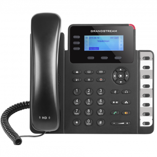 Grandstream GXP1630 - IP телефон. 3 SIP аккаунта, 3 линии, естьподсветка экрана, PoE, (1GbE) Gigabit Ethernet, 8 BLF в Максэлектро