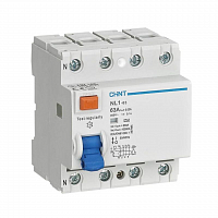 Выключатель дифференциального тока (УЗО) 4п 100А 300мА тип AC 10кА NL1-100 S (R) CHINT 200425 в Максэлектро