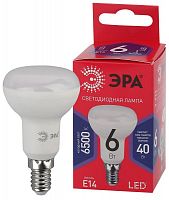 Лампа светодиодная RED LINE LED R50-6W-865-E14 R 6Вт R50 рефлектор 6500К холод.бел. E14 Эра Б0045335 в Максэлектро