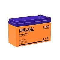 Аккумулятор UPS 12В 7.2А.ч Delta HR 12-7.2 в Максэлектро