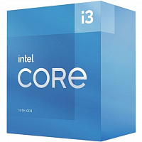 Intel Core I3-10100F BOX (Comet Lake, 14nm, C4/T8, Base 3,60GHz, Turbo 4,30GHz, Without Graphics, L3 6Mb, TDP 65W, S1200) BOX в Максэлектро