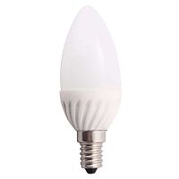 Лампа светодиодная HLB 07-36-W-02 7Вт свеча 3000К тепл. бел. E14 500лм 165-265В NLCO 500204 в Максэлектро