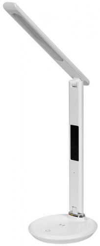 Светильник светодиодный настольный 2011 7Вт QI USB бел. IEK LDNL0-2011-1-QI-7-K01 в Максэлектро