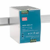 NDR-480-24 Блок питания на DIN-рейку, 24В, 20 А, 480Вт Mean Well в Максэлектро