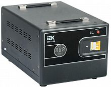 Стабилизатор напряжения 1ф 12кВА HUB переносной IEK IVS21-1-012-13 в Максэлектро