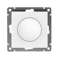 Светорегулятор СП Афина 500Вт механизм бел. Universal A0101 в Максэлектро