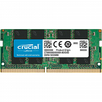 Память DDR4 16Gb 2666MHz Crucial CB16GS2666 Basics RTL PC4-21300 CL19 SO-DIMM 260-pin 1.2В dual rank в Максэлектро