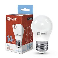 Лампа светодиодная LED-ШАР-VC 14Вт 230В E27 6500К 1330лм IN HOME 4690612047836 в Максэлектро