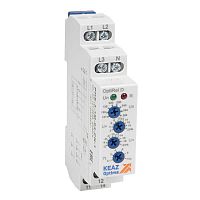 Реле контроля фаз OptiRel D PHS-3-1M-04-PN-2 повышенного/пониженного 3Ф+N 2СО КЭАЗ 331994 в Максэлектро