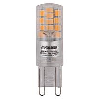 Лампа светодиодная LED STAR PIN30 2.6W/827 (замена 30Вт) 2.6Вт 2700К тепл. бел. G9 320лм 220-240В прозр. пласт. OSRAM 4058075056688 в Максэлектро